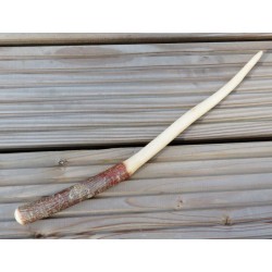 Hand Carved Wooden Cherry Wand 01